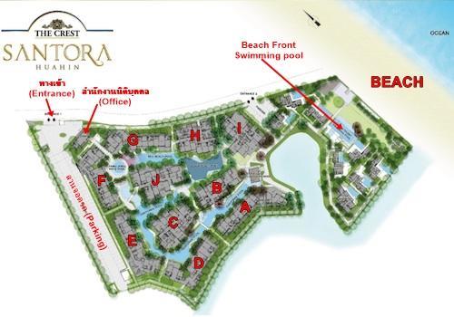 The Crest Santora Hua Hin Apartment Exterior photo